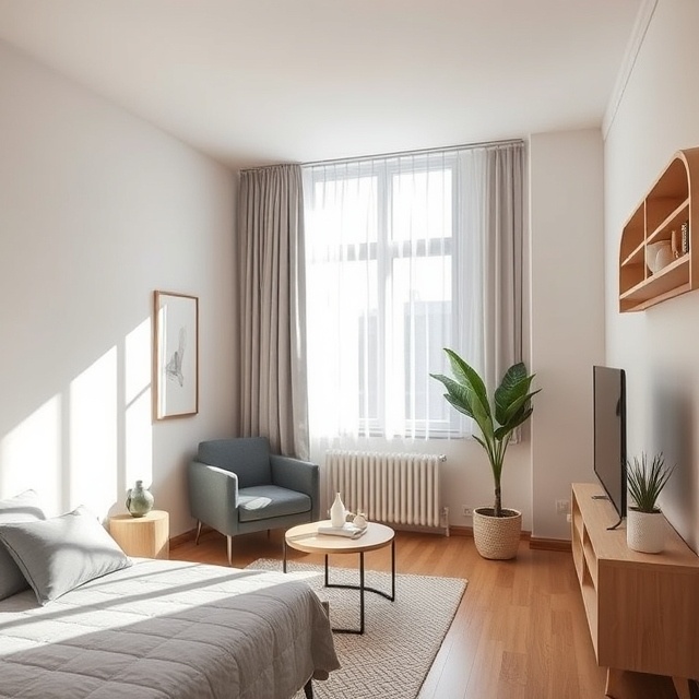 Studio apartment, studio apartment design ideas, how to design a studio apartment? studio apartment design guide