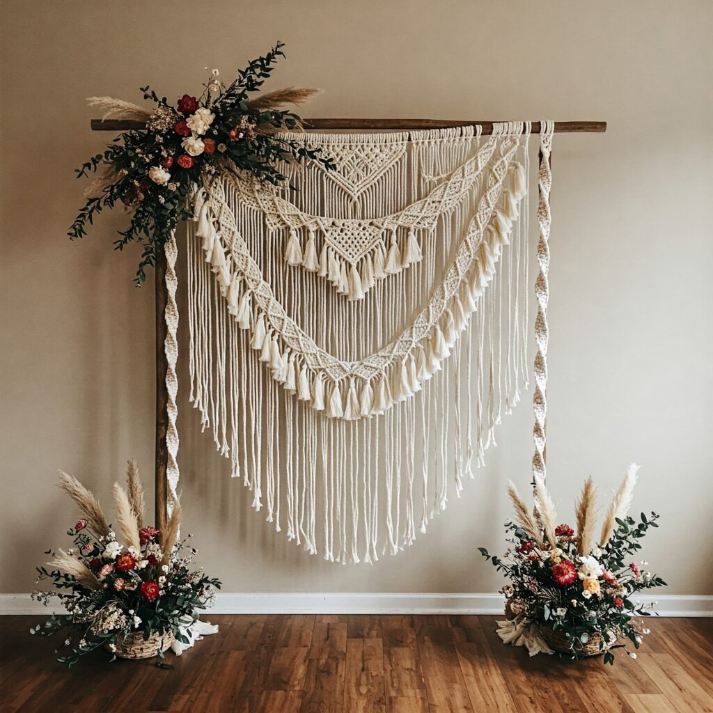 Macramé Magic Backdrop Ideas DIY