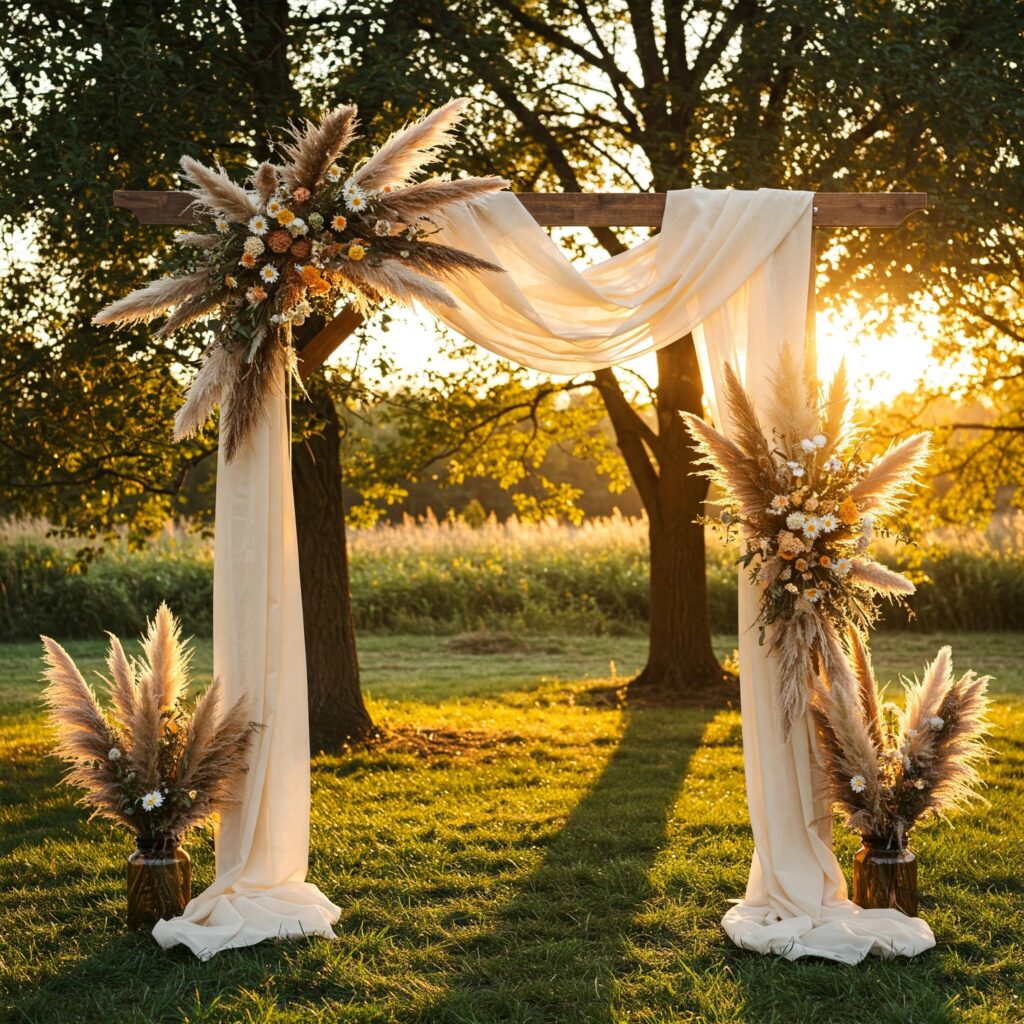 Backdrop stand ideas Wooden Frame Backdrop for Rustic Events