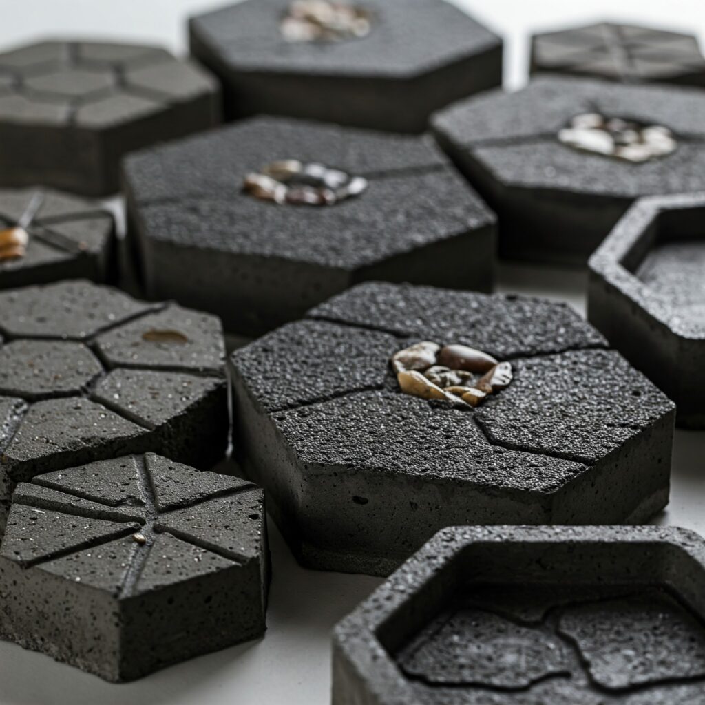Concrete model DIY patio paver