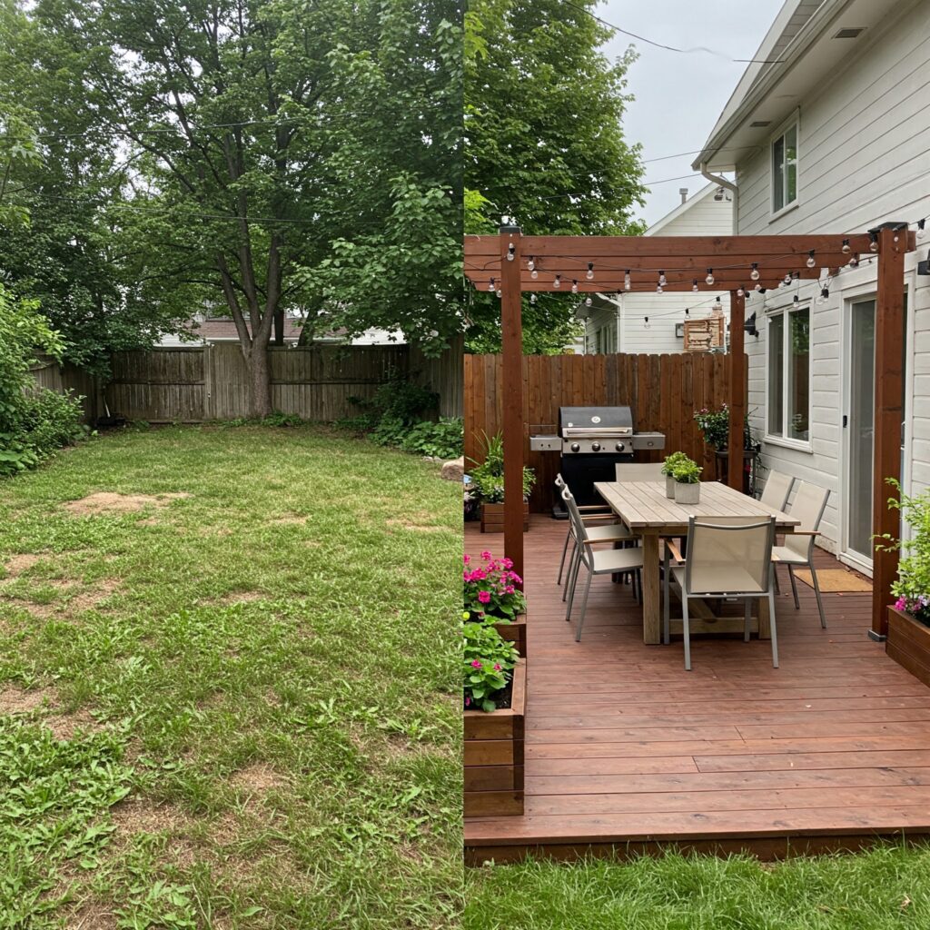 "Rustic Patio
Small Patio Designs
Round Backyard Patio
Outdoor Wooden Patio Ideas
Patio Pergola Decorating Ideas
Stunning Patios Outdoor Living Spaces
Backyard Courtyard Ideas Patio Design
Outdoor Extended Patio Ideas"
Before and after patio design