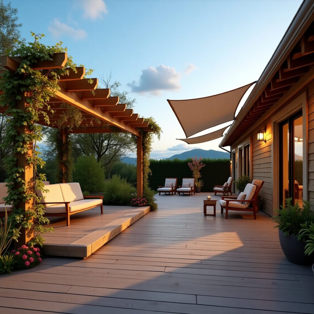 Backyard patio design cover ideas