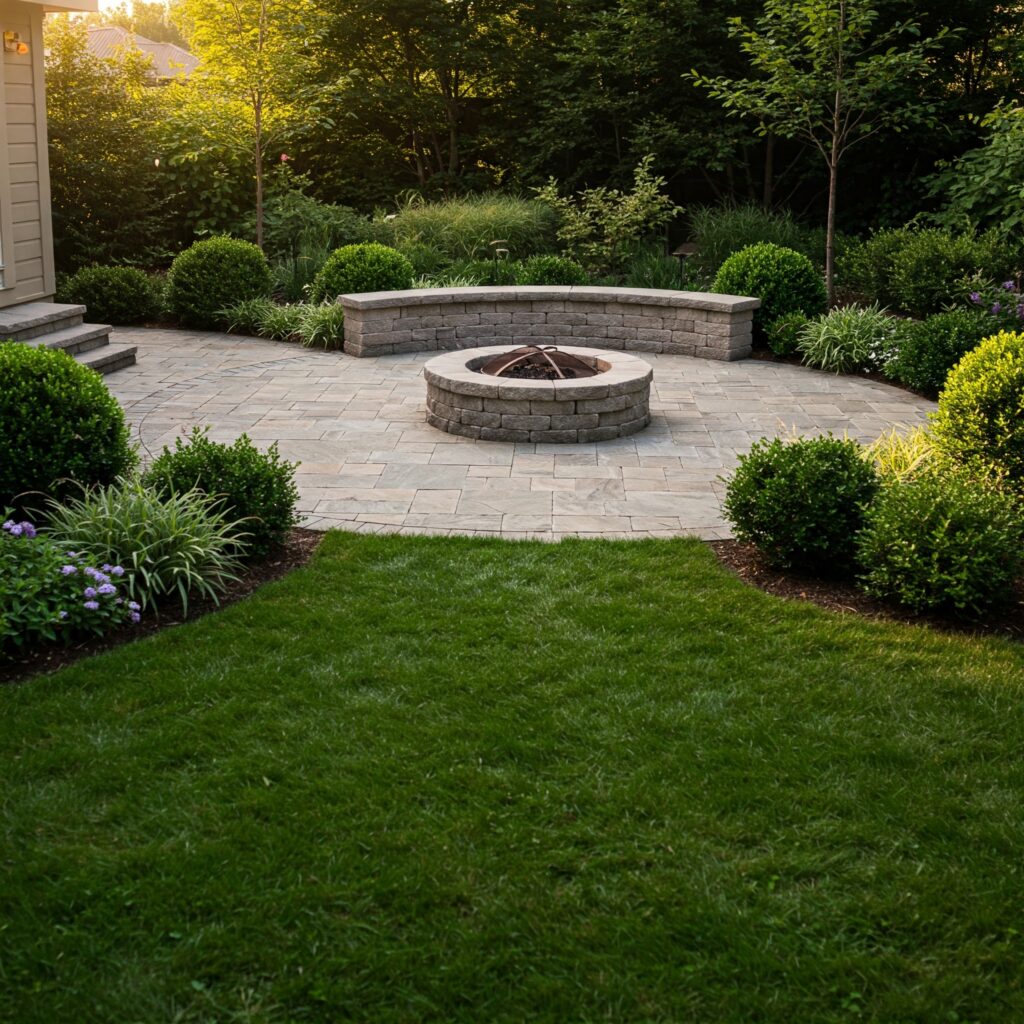 Round backyard patio. Why you should go for that?