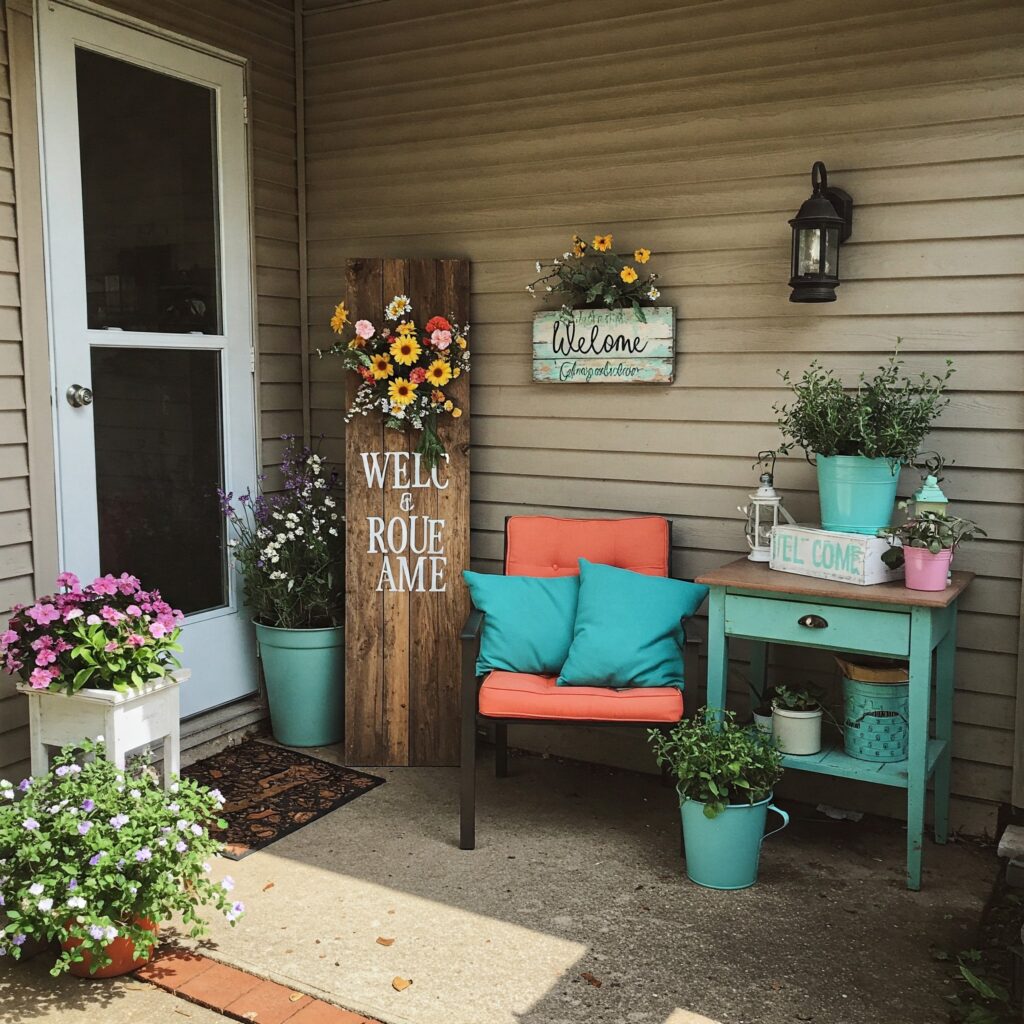 Small front patio décor ideas that will look welcoming