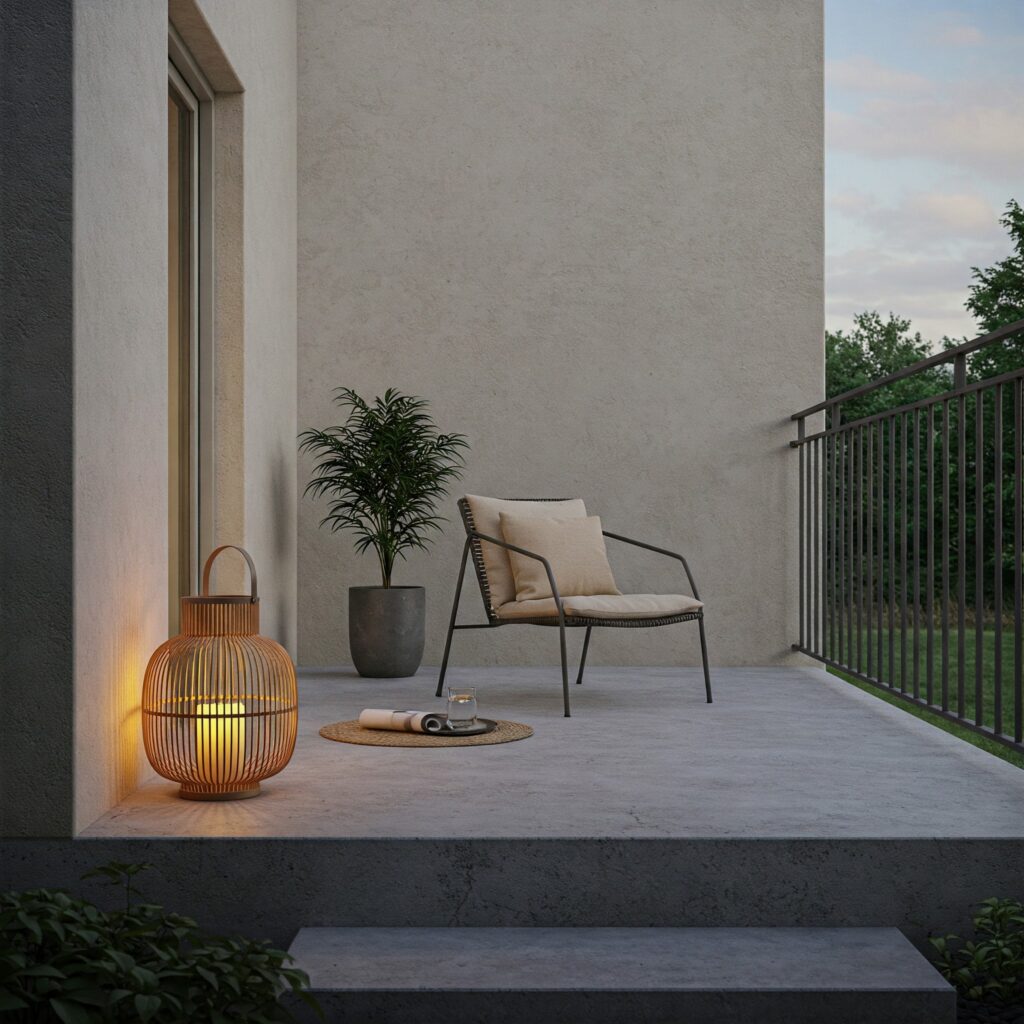 small patio design minimalist decor