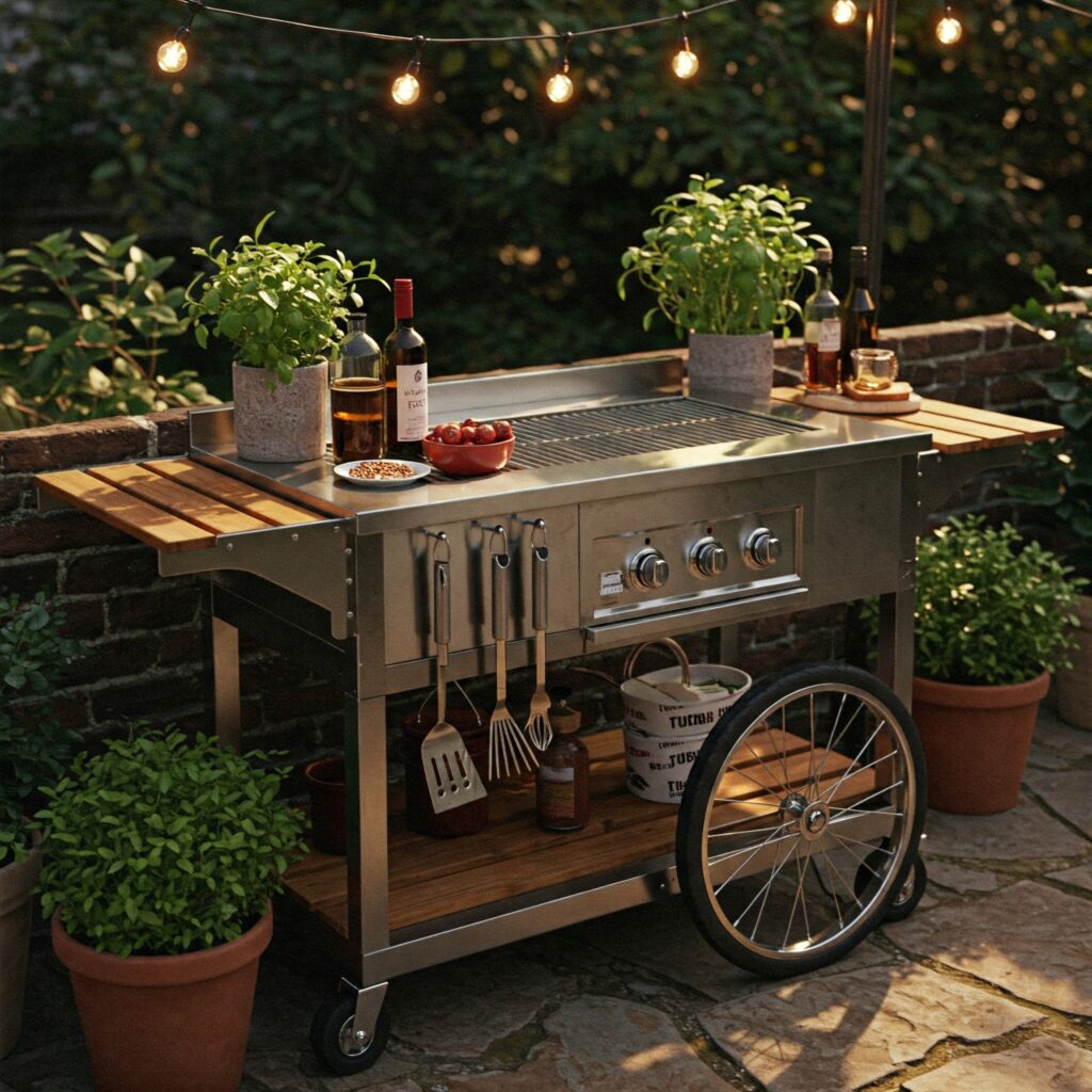 Cheap Outdoor Kitchen Ideas for Small Spaces