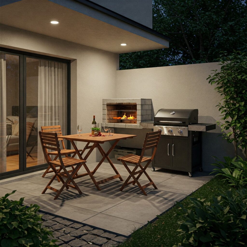 Cheap Outdoor Kitchen Ideas for Small Spaces