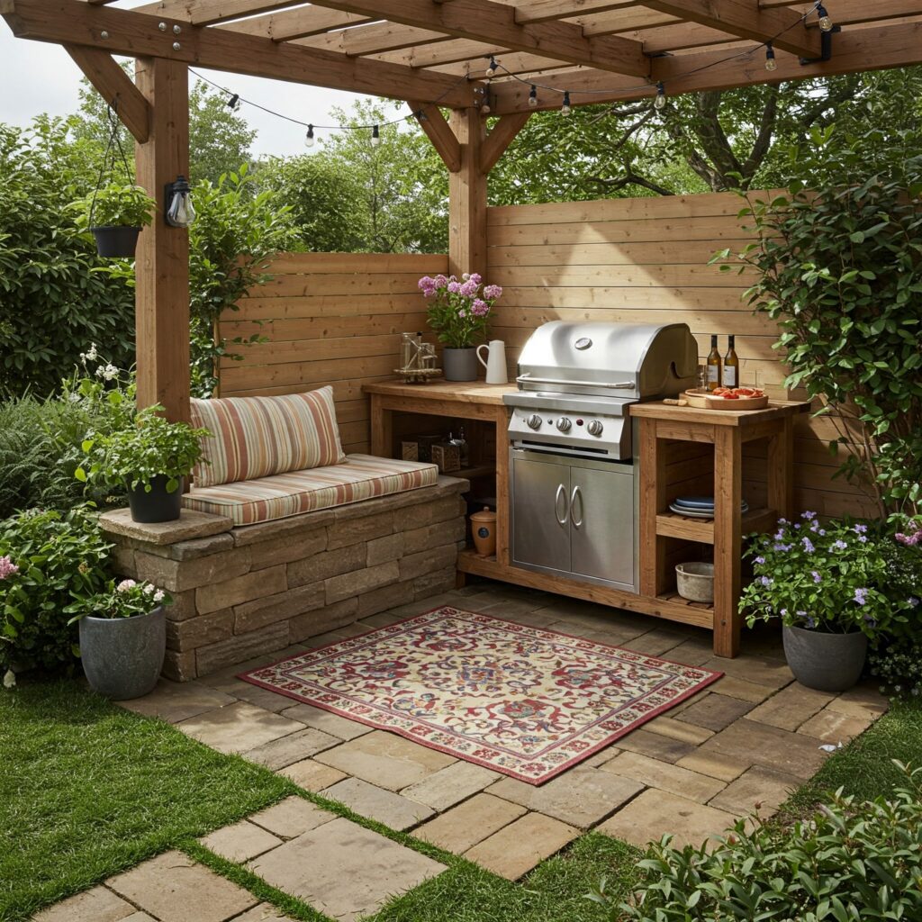 Cheap Outdoor Kitchen Ideas for Small Spaces
