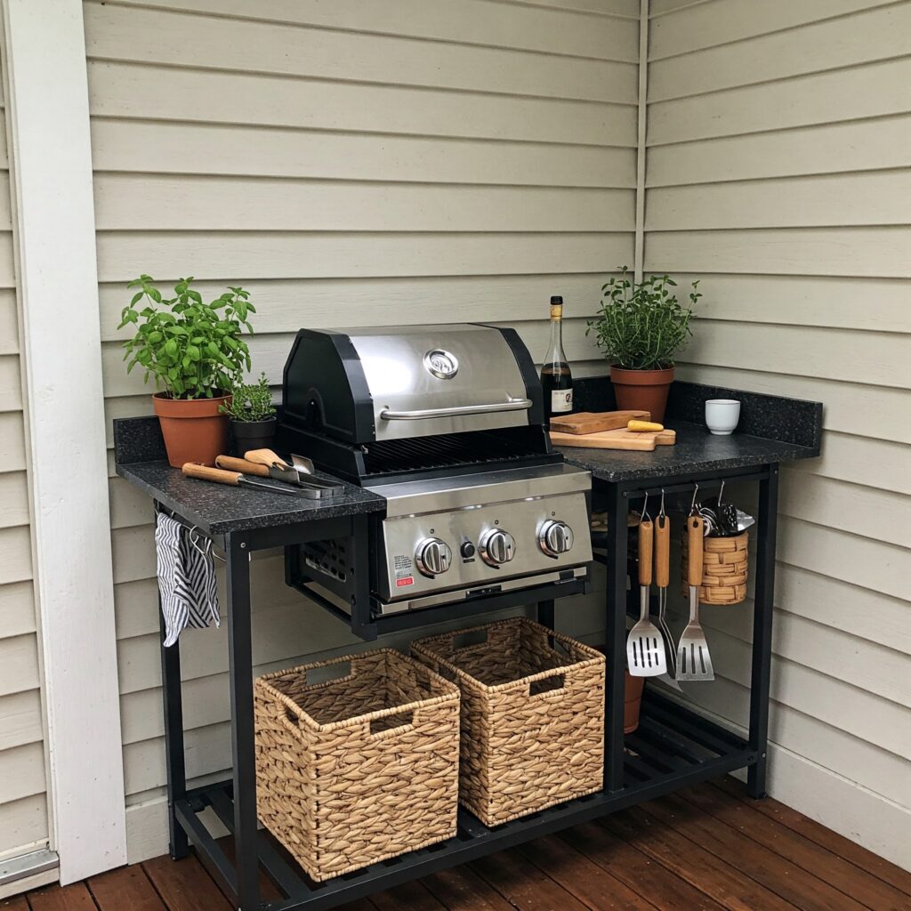 Cheap Outdoor Kitchen Ideas for Small Spaces