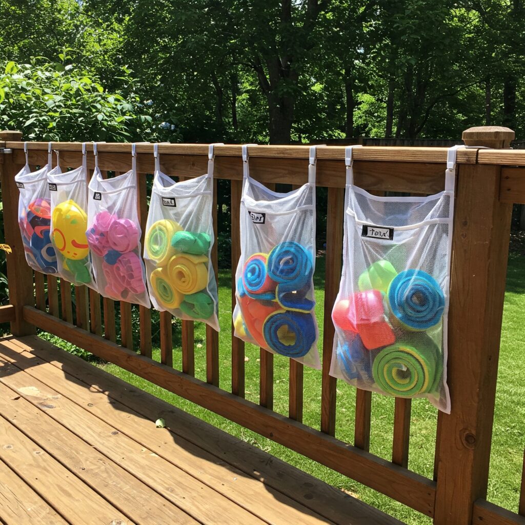 Pool Float Storage Ideas