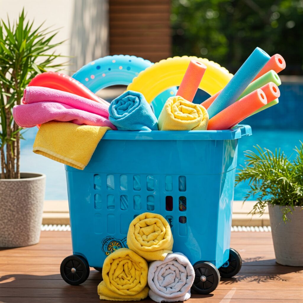 Pool Float Storage Ideas