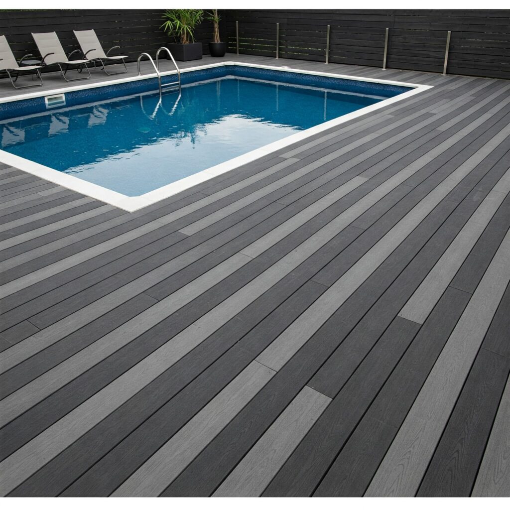 Small Pool Deck Ideas Modern Minimalist Deck