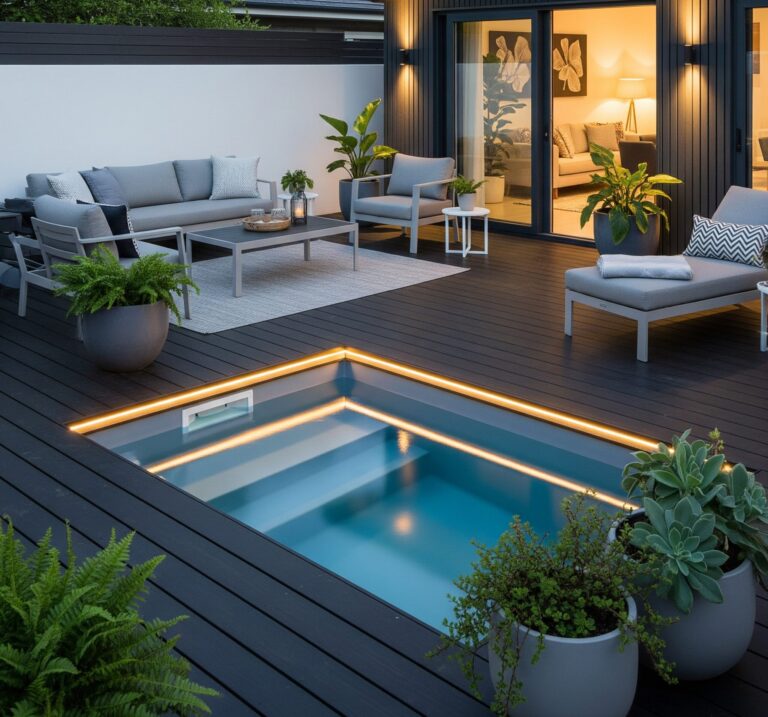 15 Modern Small Pools for Small Yards That Maximize Style and Space