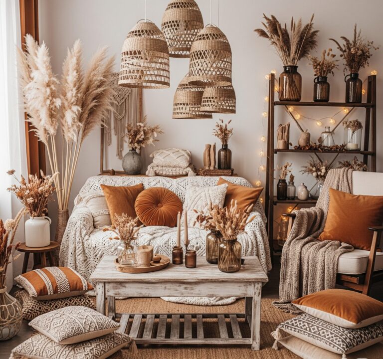 Boho Fall Decor Ideas for the Home: Create a Cozy, Eclectic Space 🍂✨