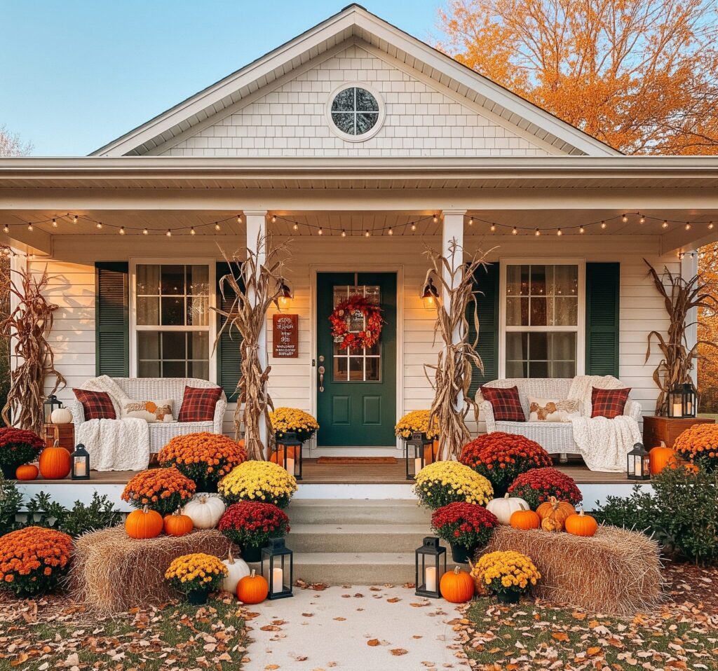 Fall Front Porch Décor Ideas