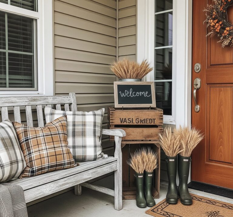 Farmhouse Charm: Fall Décor Ideas for the Home with a Rustic Touch Bring cozy warmth and rustic beauty into your space this season