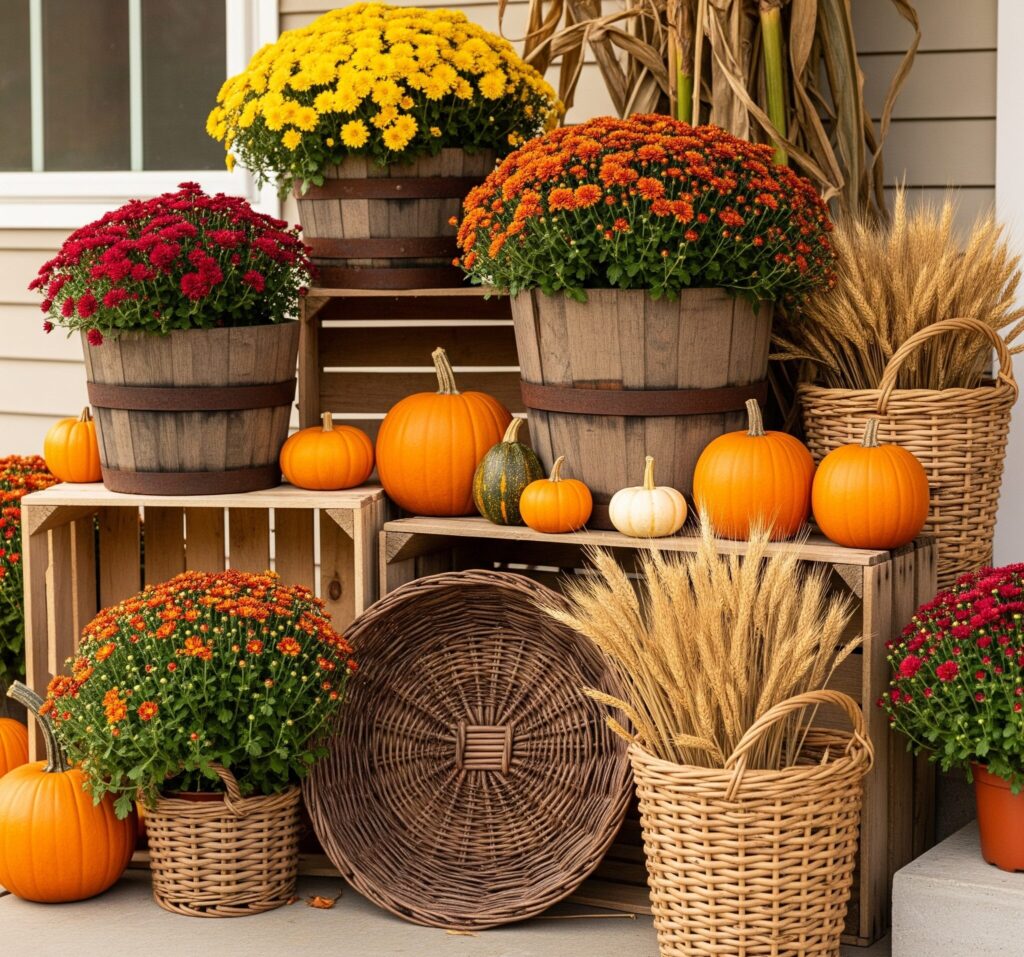 Fall Front Porch Décor Ideas