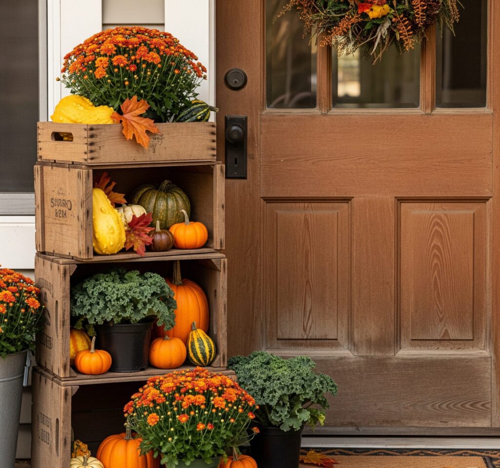 fall front porch decor ideas