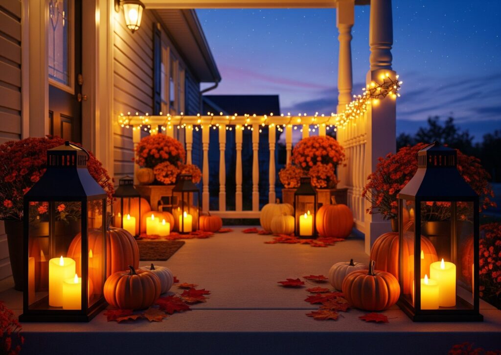 fall front porch decor ideas