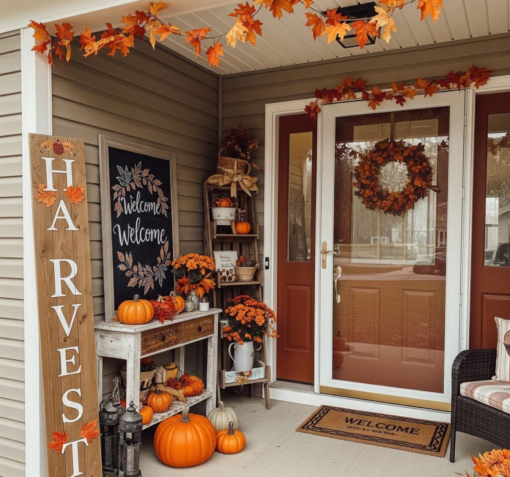 fall front porch decor ideas