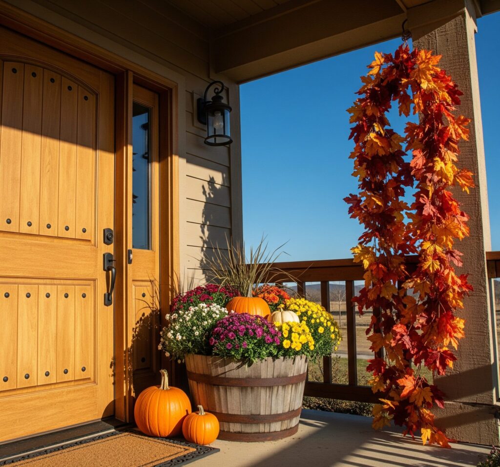 fall front porch decor ideas easy diy