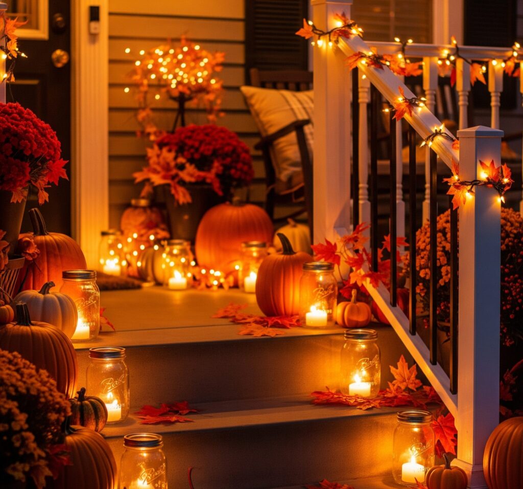 fall front porch decor ideas easy diy
