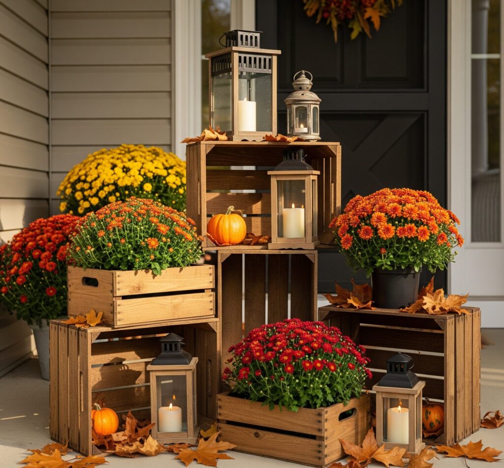 fall front porch decor ideas easy diy